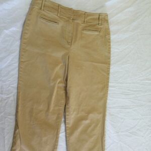 🪸🪸🪸 LARRY LEVINE STRETCH WOMENS CAPRIS PANTS SIZE 10 🪸🪸🪸